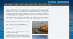 Desktop Screenshot of cyprus-beach-guide.co.uk